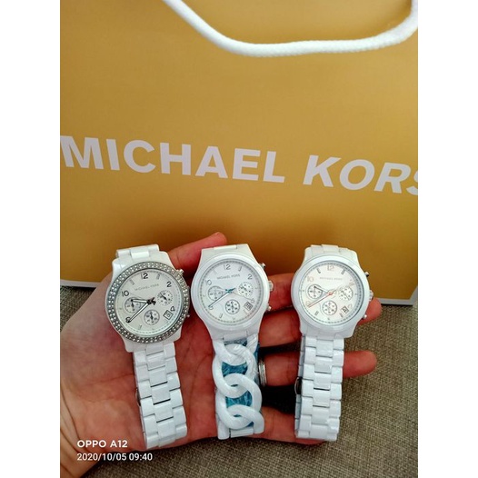 MICHAEL KORS CERAMIC WATCH WITH COMPLETE PACKAGE Shopee Philippines