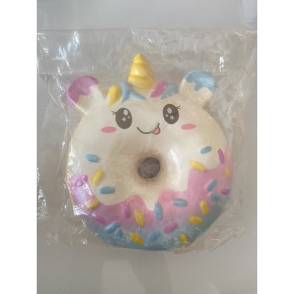 Jumbo Unicorn Donut Squishy