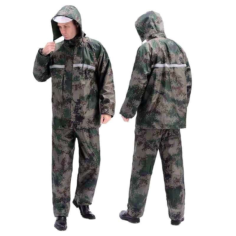 Camouflage raincoat 2024
