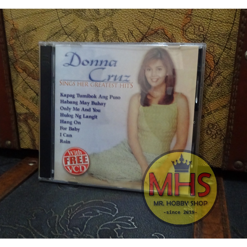 Donna Cruz Sings Her Greatest Hits CD 100 Original Copy