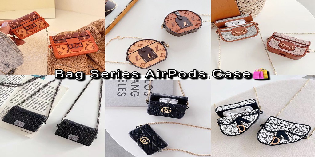 Pre Order Chanel Airpods Case - Pink And Purple Shoppe