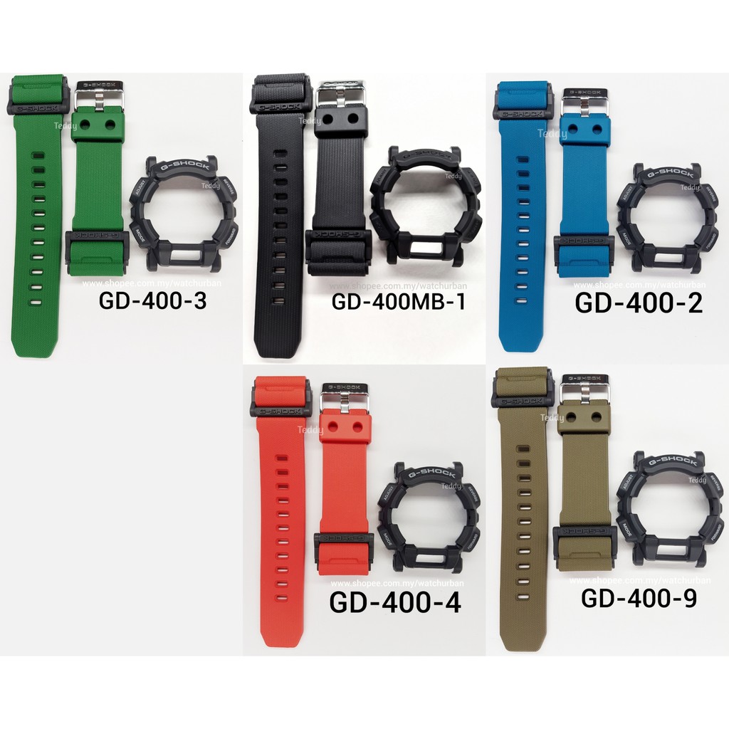 G shock 2025 gd 400 band