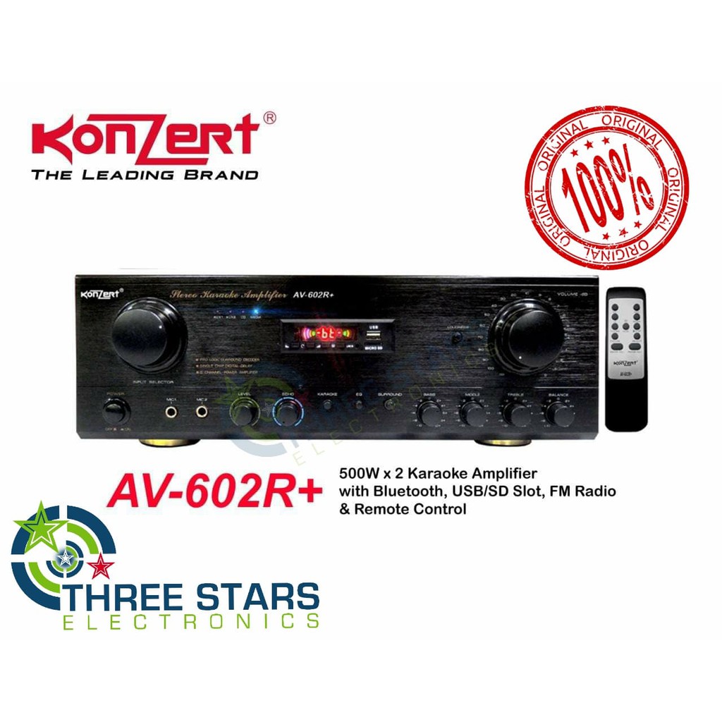 Konzert amplifier best sale with speaker price