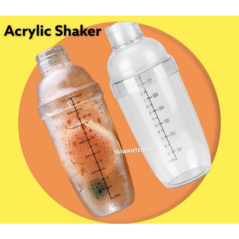 Milktea Shaker Bottle 500ml, 700ml, 1000ml