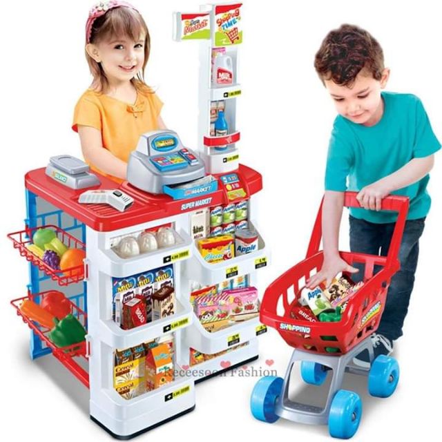 Mini grocery shop toys