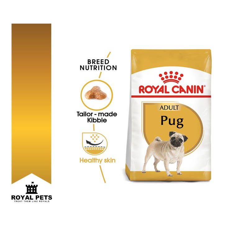 Pug nutrition clearance