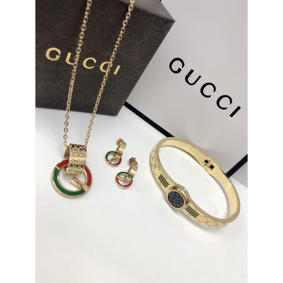 Gucci jewelry discount set