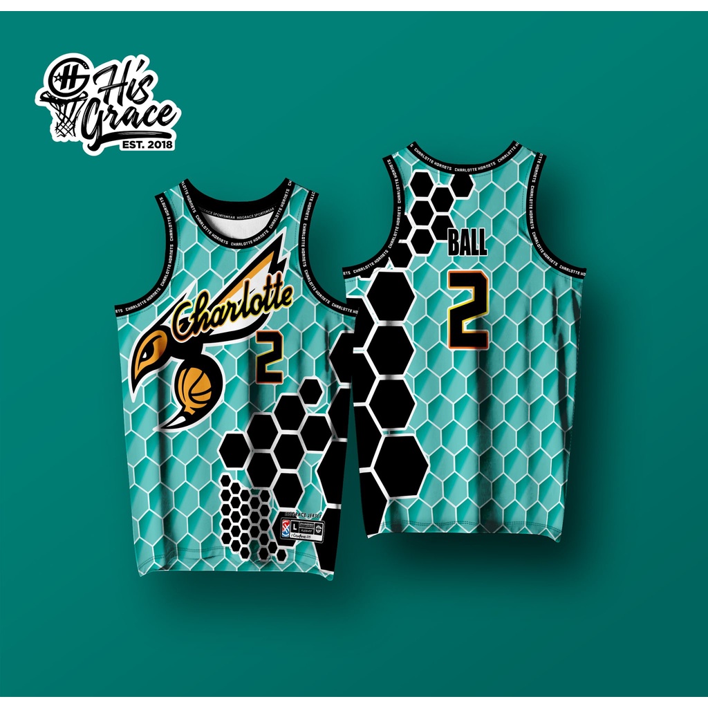 CHARLOTTTE HORNETS FULL SUBLIMATION HG CONCEPT JERSEY