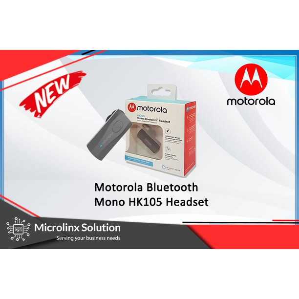 Motorola HK 105 Bluetooth Headset Shopee Philippines