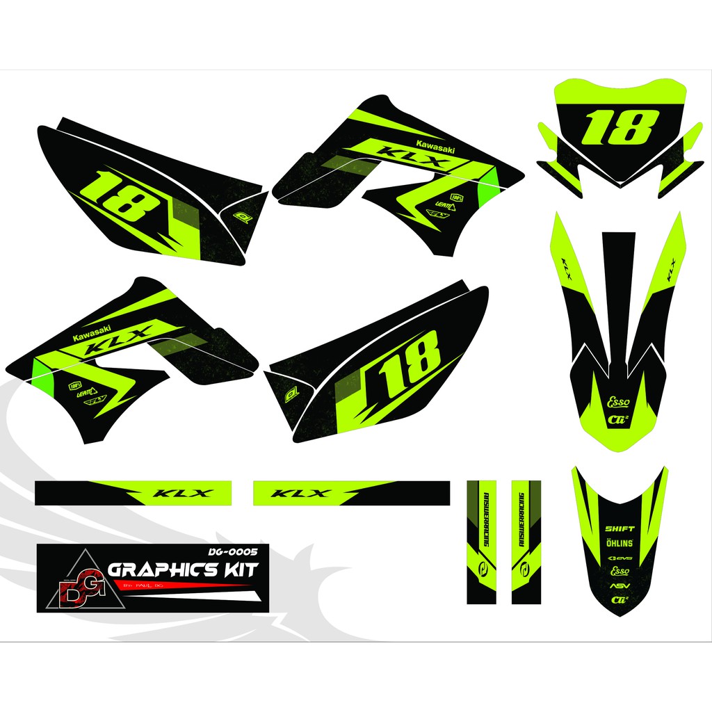 decal klx 150 s