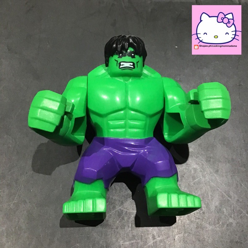 Incredible hulk cheap lego figure