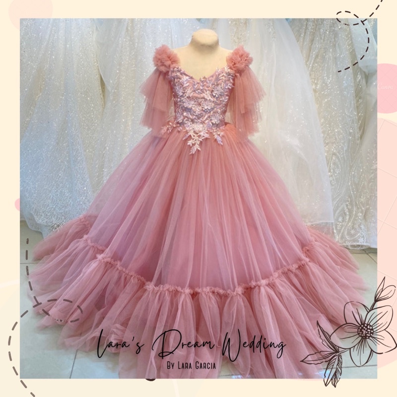 Birthday gown for 2024 7 years old images