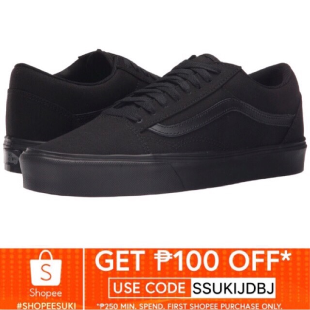 All black 2024 vans price