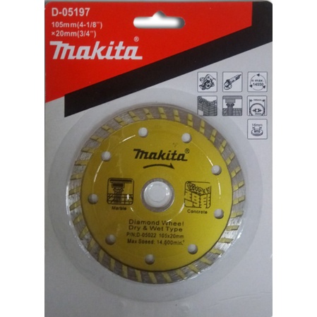 Makita diamond cutting discount disc