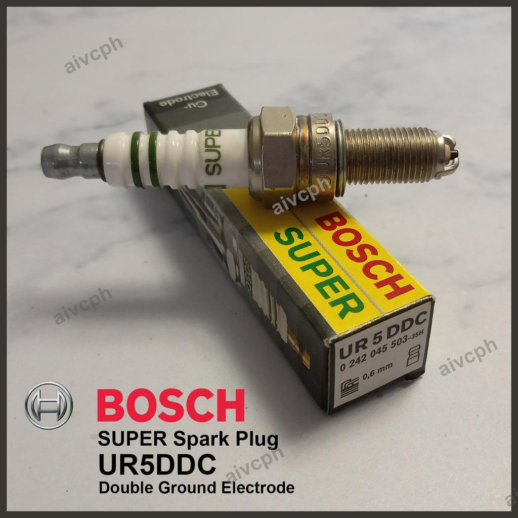 Bosch Double Electrode UR5DDC Spark Plug B9RTC Cross Ref CPR8EA