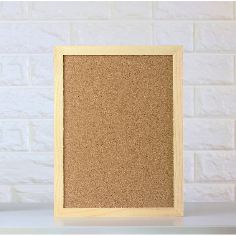 Mini Corkboard with Wooden Frame