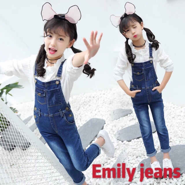 Denim jumper store for kids