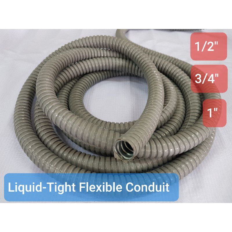 Liquid tight store flexible conduit