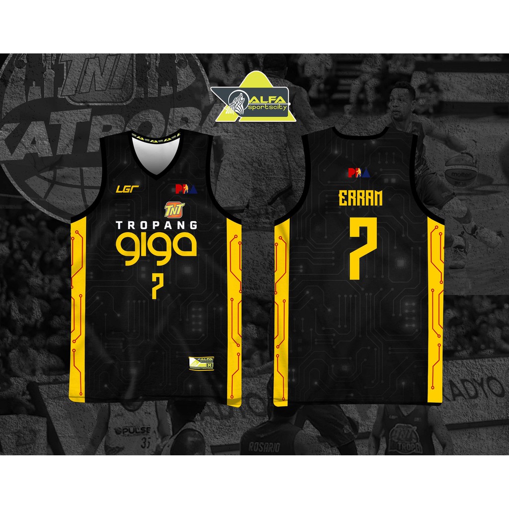 TNT Tropang Giga PBA Jersey Black – On D' Move Sportswear