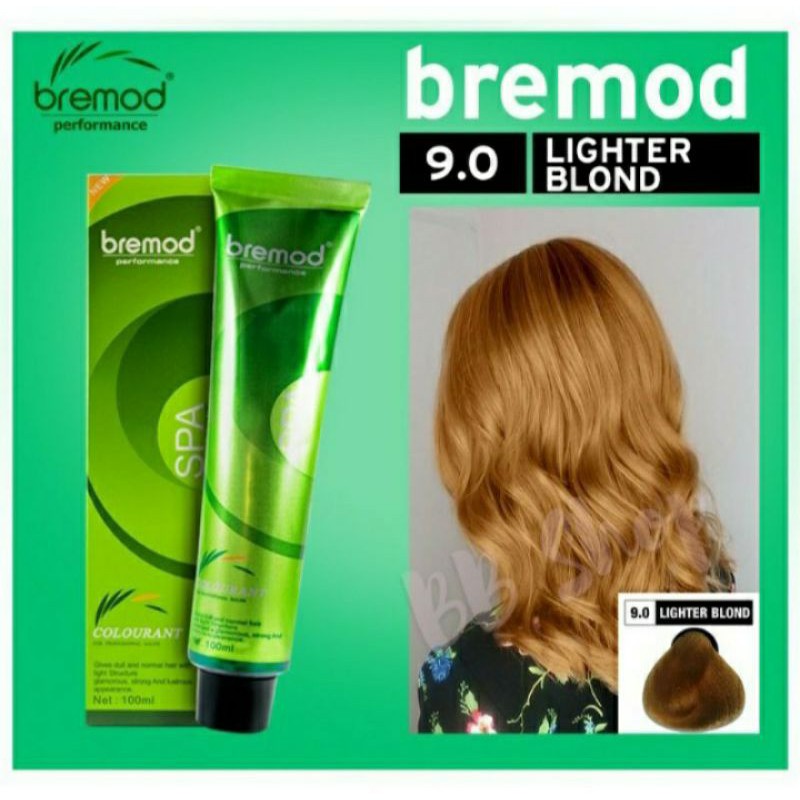 Lighter Blond Bremod Hair Color 100ml | Shopee Philippines