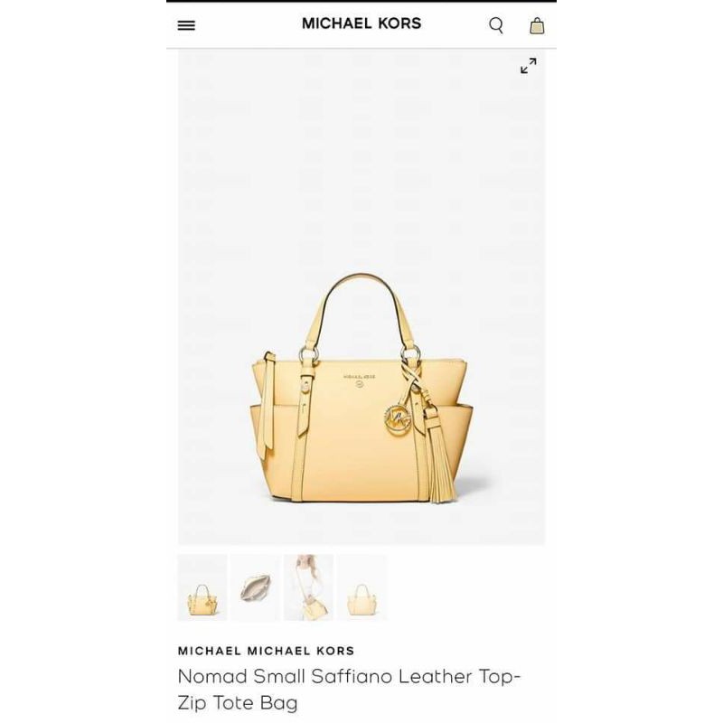 Michael kors shopper online nomad large