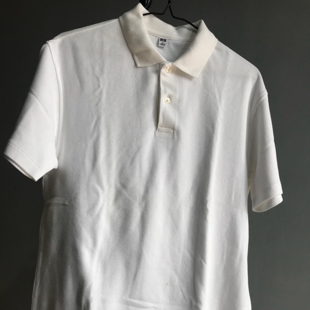 Uniqlo polo outlet shirt white