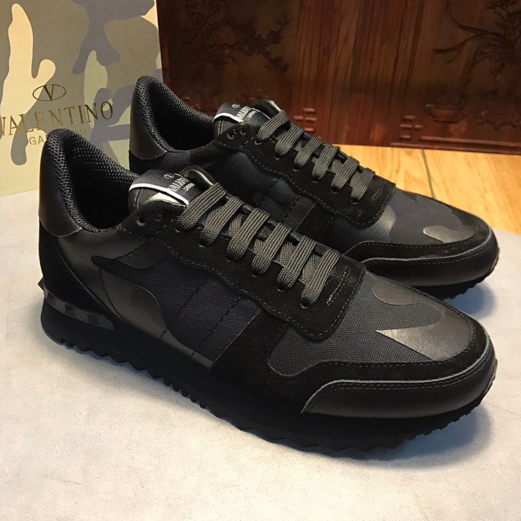 All black clearance camo valentino's