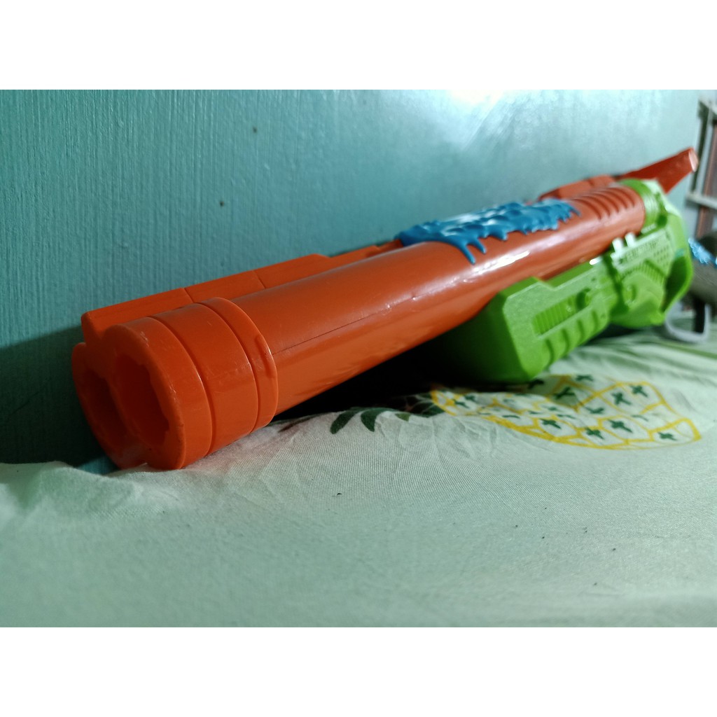 X-Shot Eliminator Bug Attack Series Original Shotgun Double Barrel Nerf Shoot Mallow Bricks | Shopee Philippines