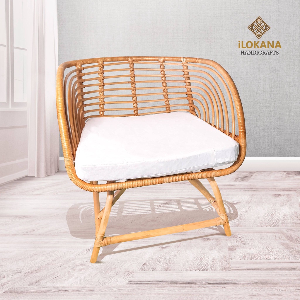 Ysabel Rattan Chair with Cushion Shopee Philippines