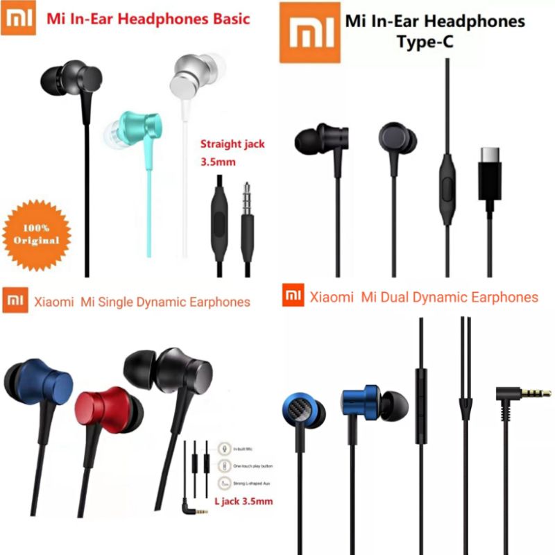 Earphones basic online xiaomi