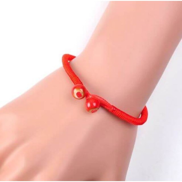 Lucky Tibetan Red String Bracelet