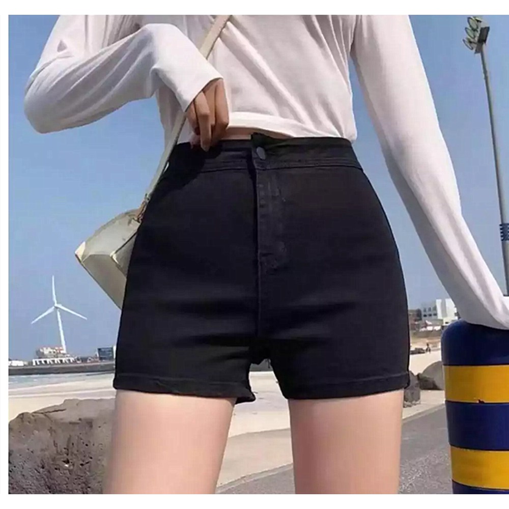 High waisted outlet skinny shorts