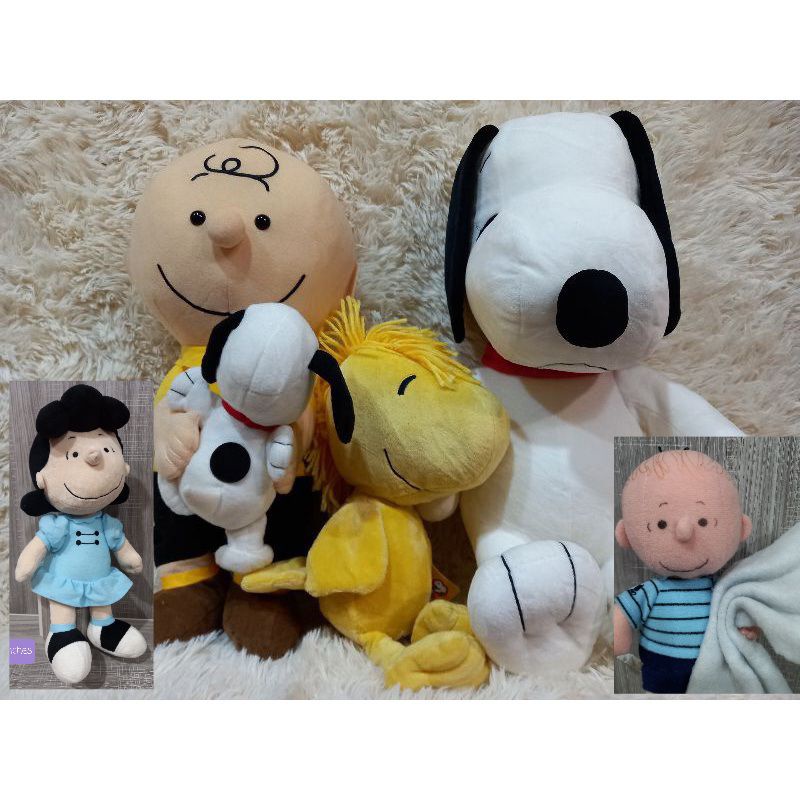 Peanuts clearance plush dolls