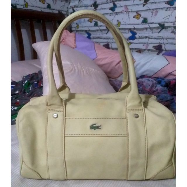 Lacoste on sale bowling bag