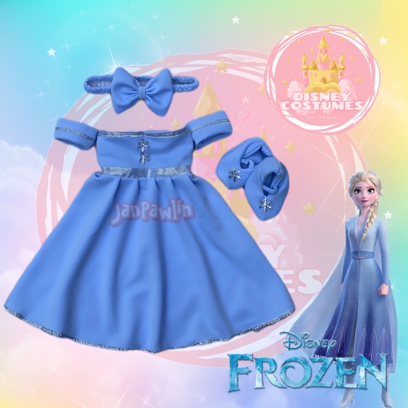 Frozen dress for 6 hotsell year old