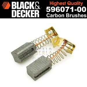 5 Pairs Carbon Brushes 6.4 x 7.9 x 12.5mm 596071-00 for Black