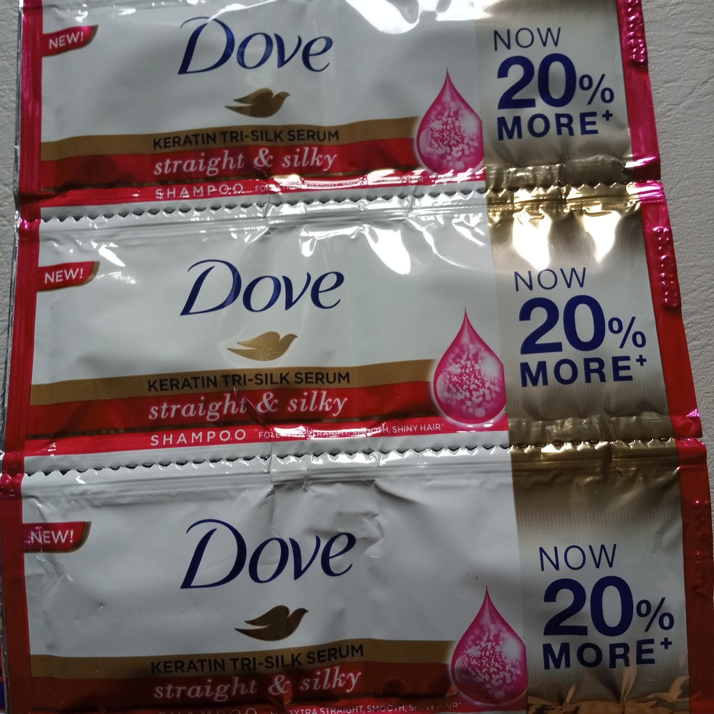 Dove shampoo sachet 12ml 1pc only | Shopee Philippines