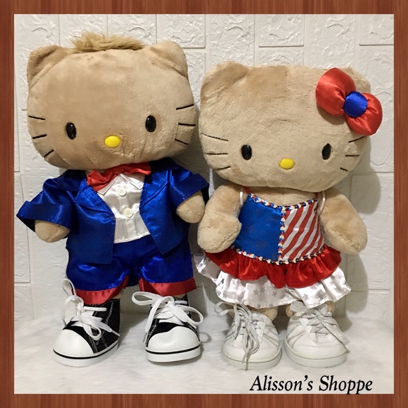 Build-a-bear Hello Kitty Plush with costume, Hobbies & Toys, Toys & Games  on Carousell