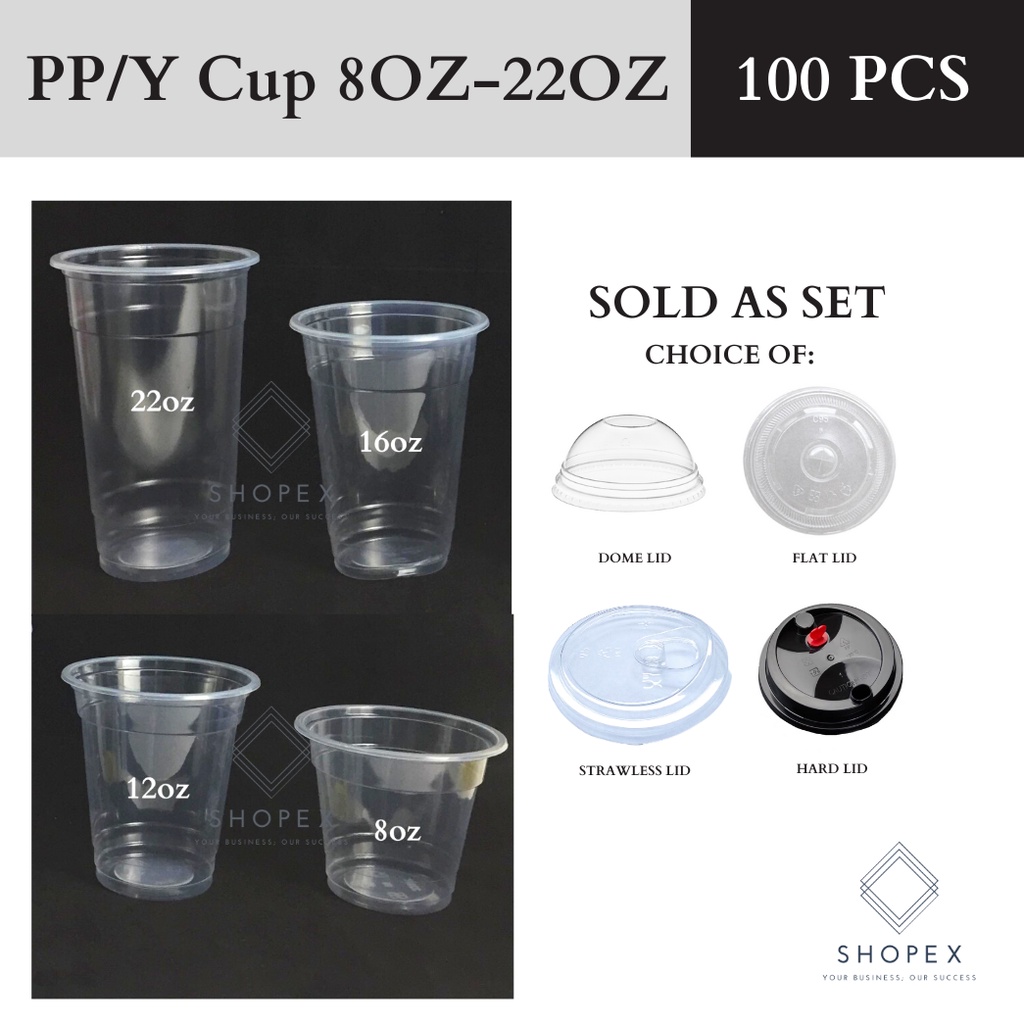 16oz 22oz injection pp plastic boba