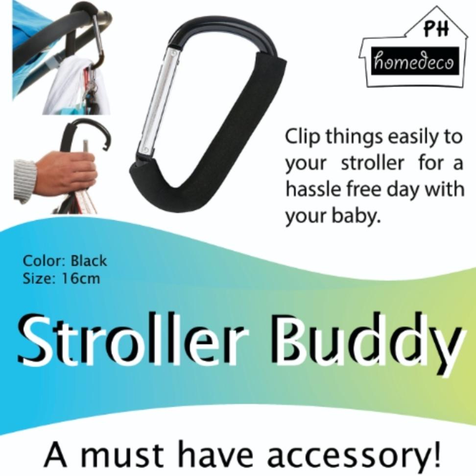 Strollerbuddy Jumbo Stroller Hook Carabiner