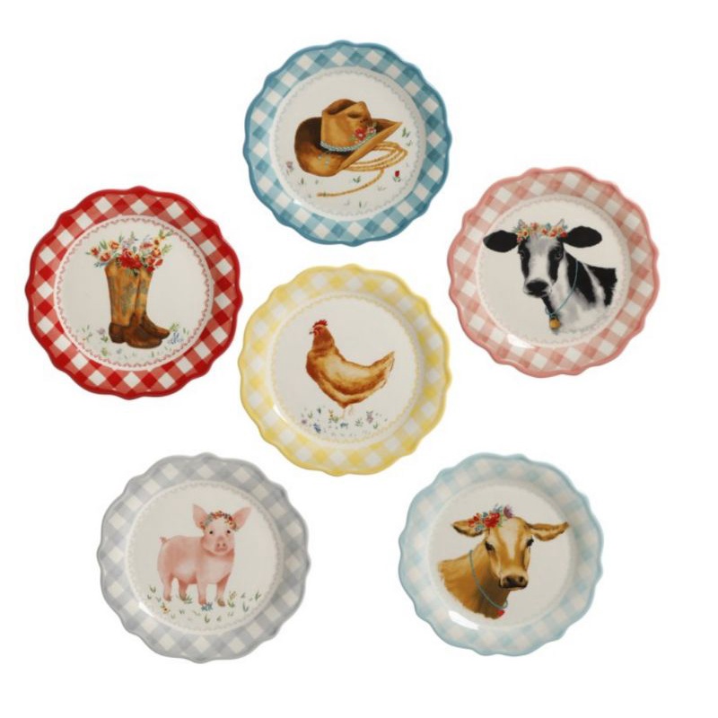 Pioneer woman shop dessert plates