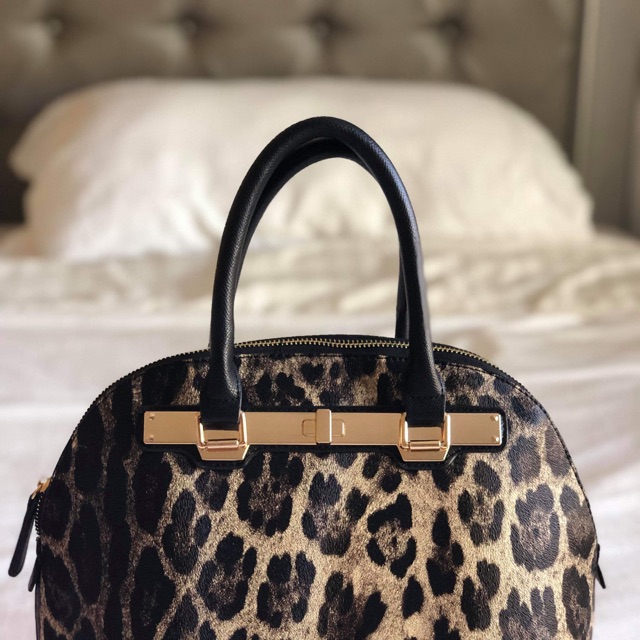 Leopard skin bags hot sale for sale