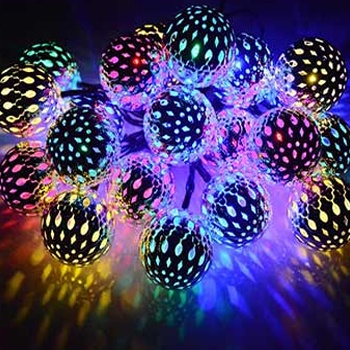 Solar disco deals ball lights