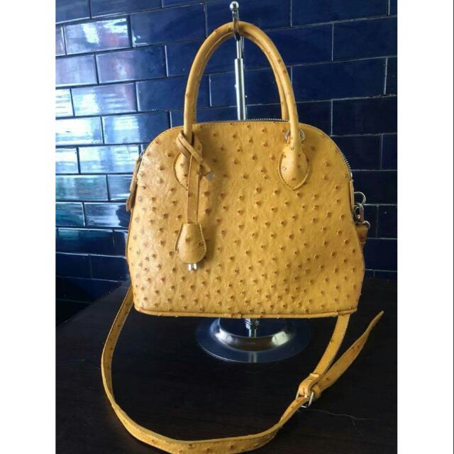 Ostrich leather handbags prices hot sale