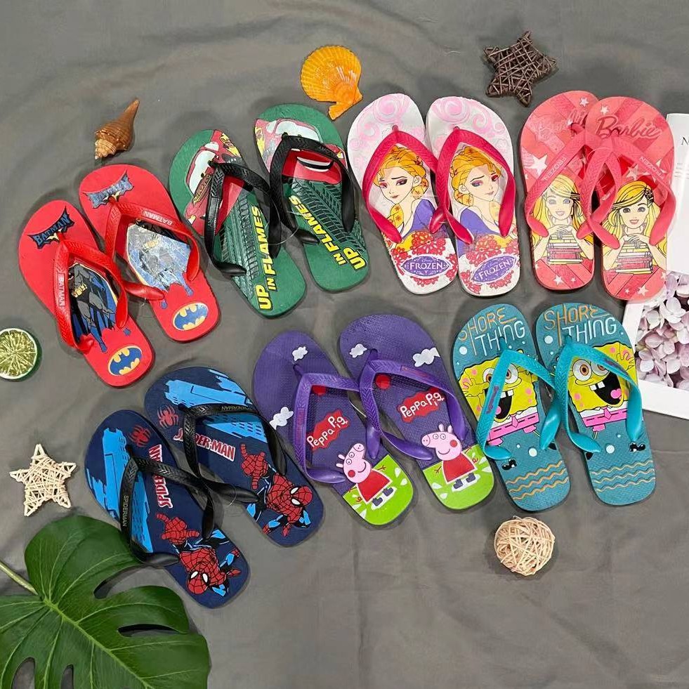 Little Boys Dinosaurs Flip Flops Wholesale