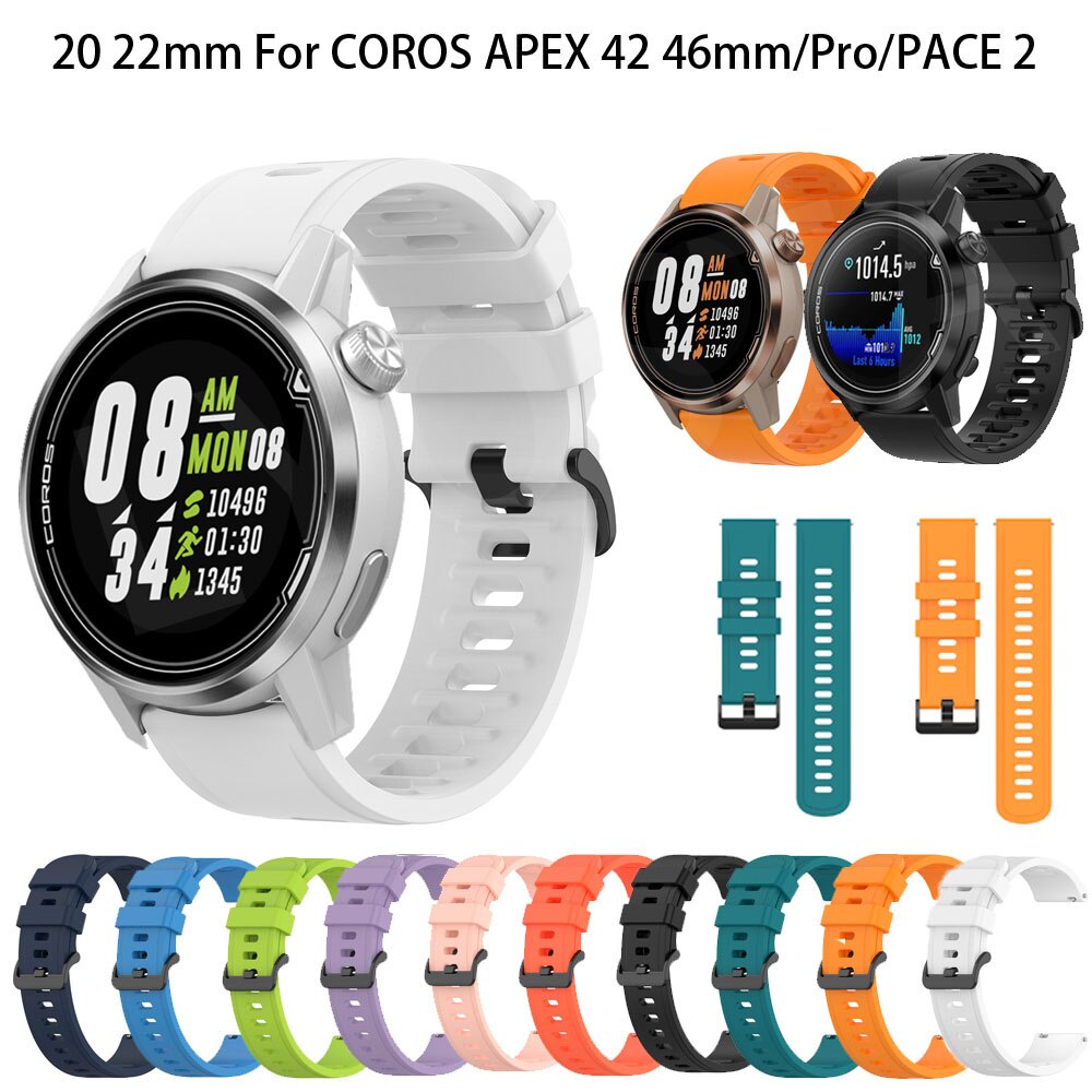 Sports Watch Band For COROS PACE 3 2 Wristbands For COROS APEX 2 Pro APEX  46mm
