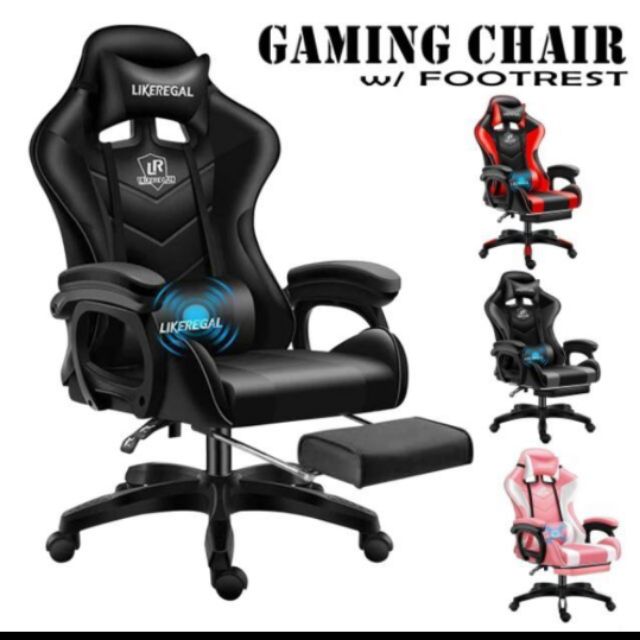 Likeregal gaming chair with footrest new arrivals