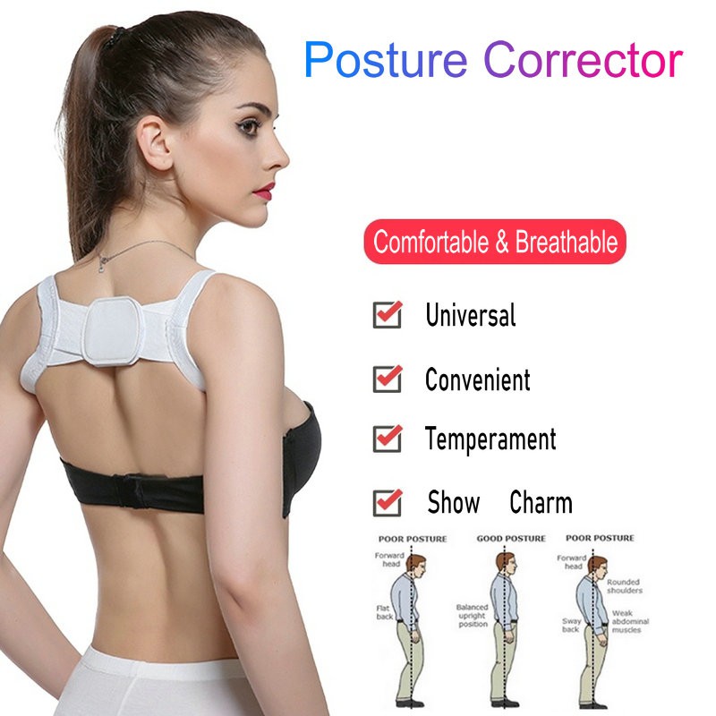 Adjustable Posture Corrector Back Support Corrector Upper Back