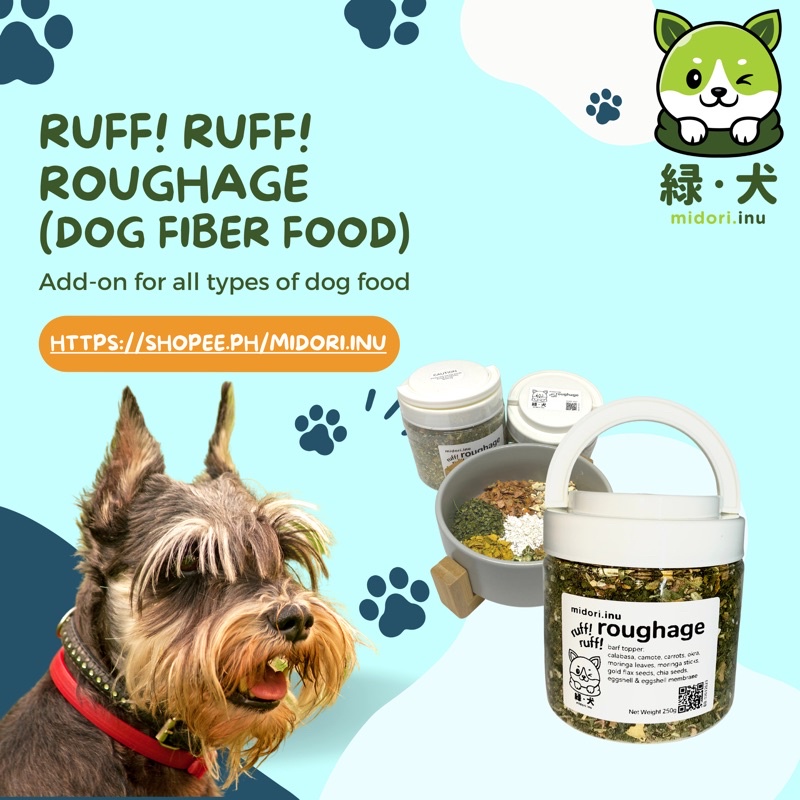 Roughage for outlet dogs