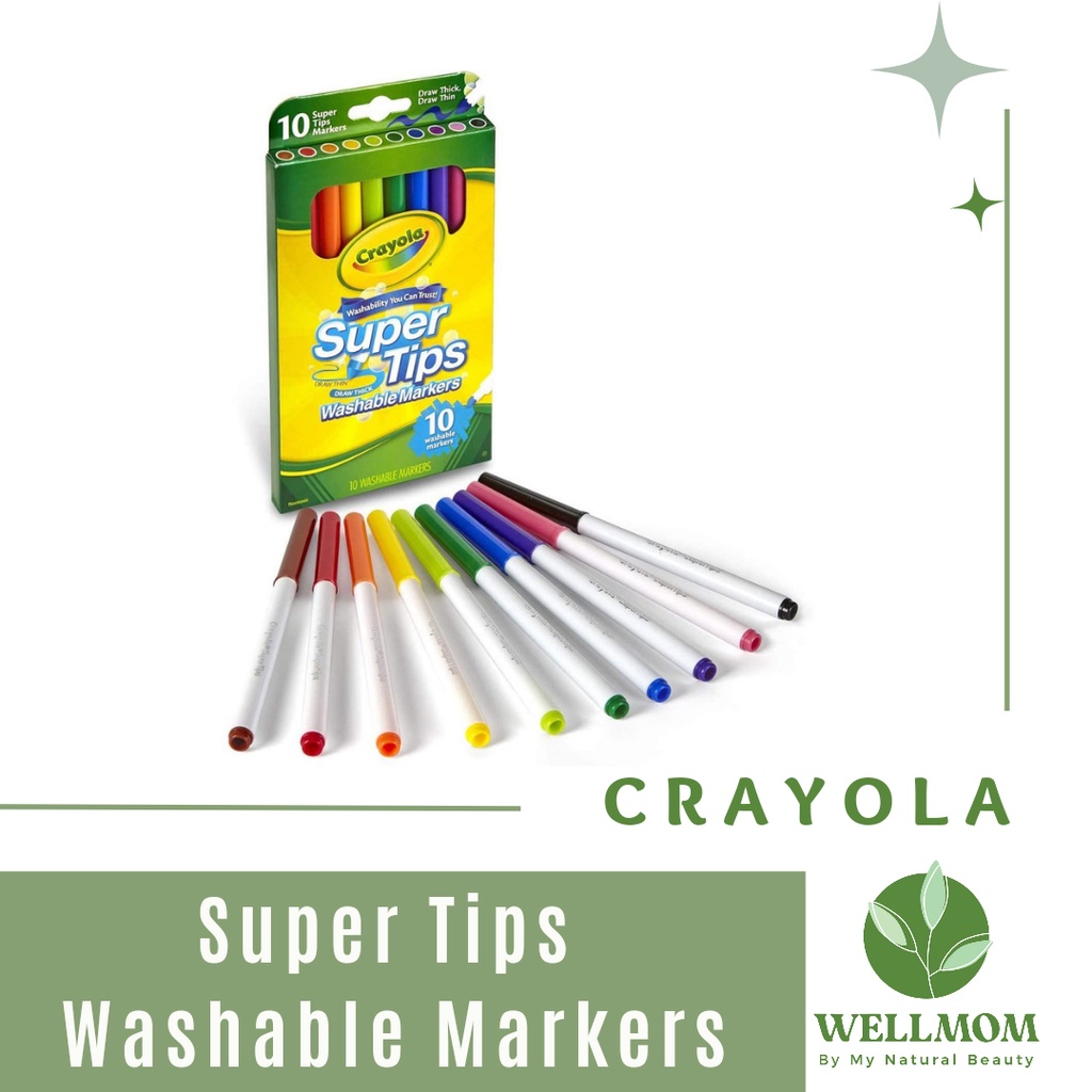 Shop crayola supertips for Sale on Shopee Philippines
